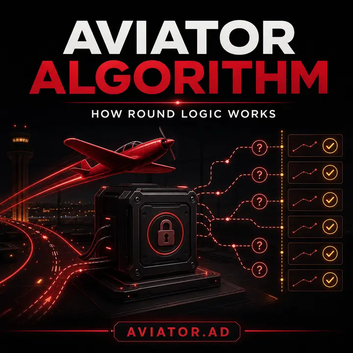 Aviator Algorithm and round logic airport control illustration